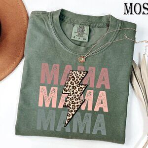 Comfort Colors Mama T-Shirt, Cute Mom Shirt, Mom Life Tee, Gift for Mama 169